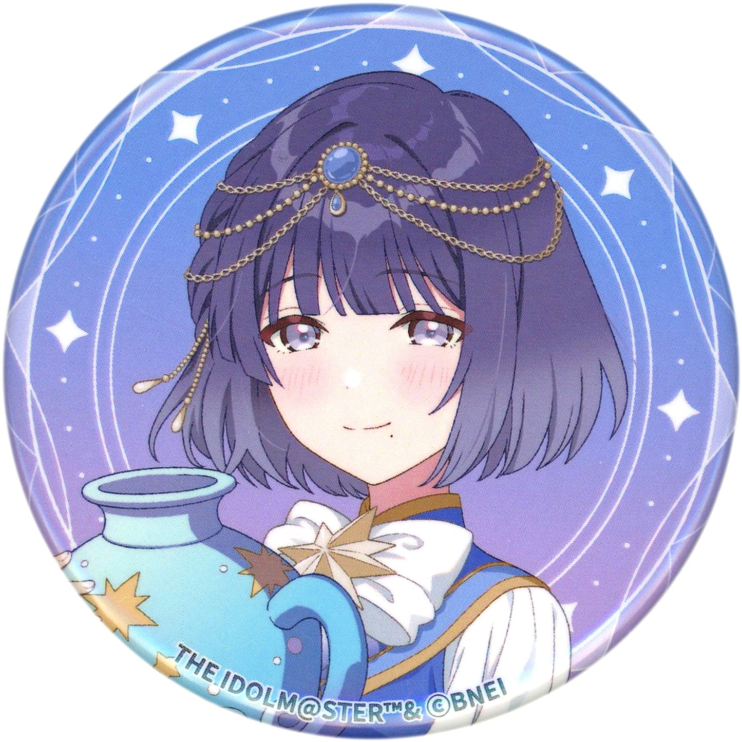 Misuzu Hataya Gakuen Idolmaster Collaboration Cafe in SMILE BASE CAFE Random Button [USED]
