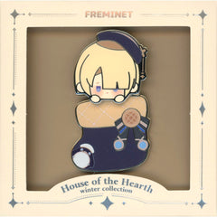 Freminet Fluffy Winter Gathering Series Metal Badge Genshin Impact [USED]