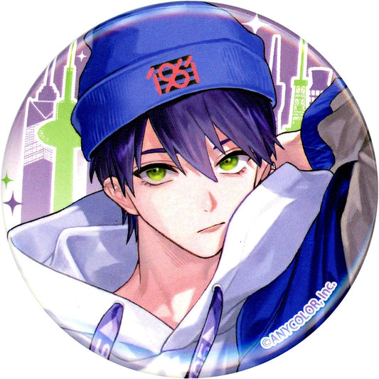 Kenmochi Toya Virtual YouTuber Nijisanji Full Body Ver. Trading Button NIJISANJI x THE SEVENTH TOWER [USED]