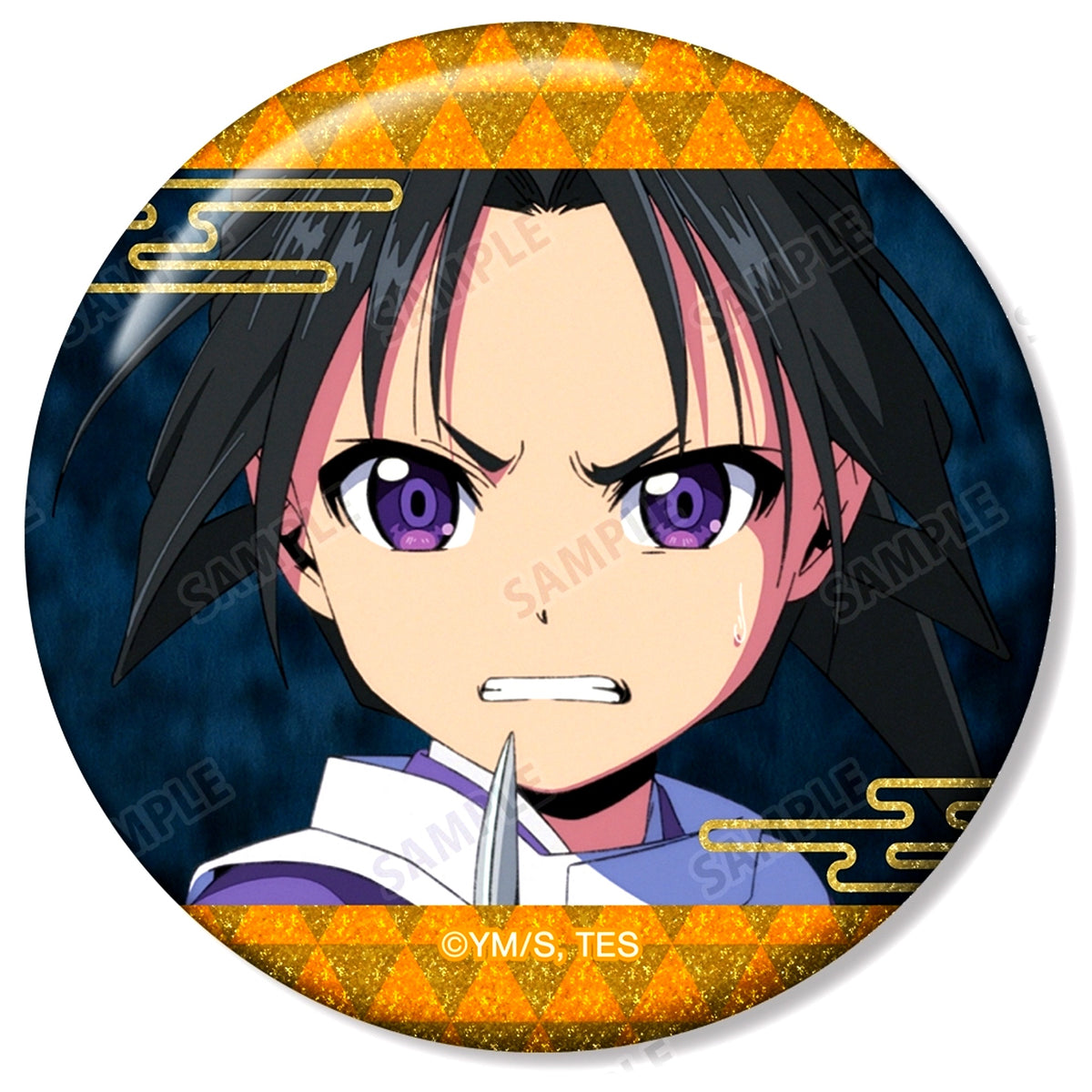 Tokiyuki Hojo D. The Elusive Samurai Trading Tokiyuki Hojo Only Glitter Button [USED]
