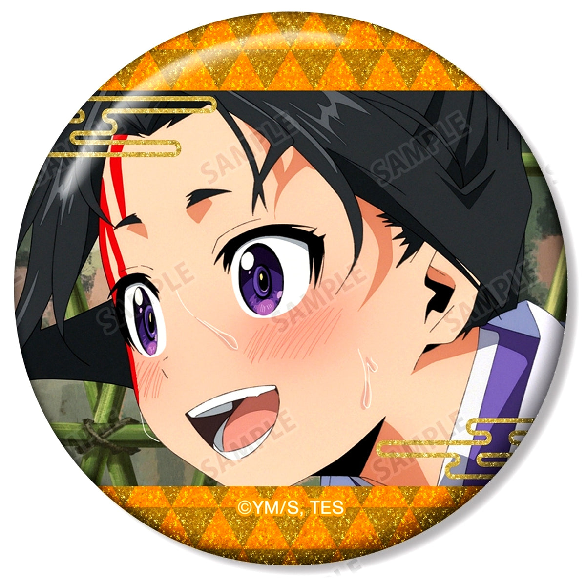Tokiyuki Hojo F. The Elusive Samurai Trading Tokiyuki Hojo Only Glitter Button [USED]