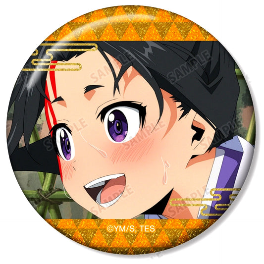 Tokiyuki Hojo F. The Elusive Samurai Trading Tokiyuki Hojo Only Glitter Button [USED]