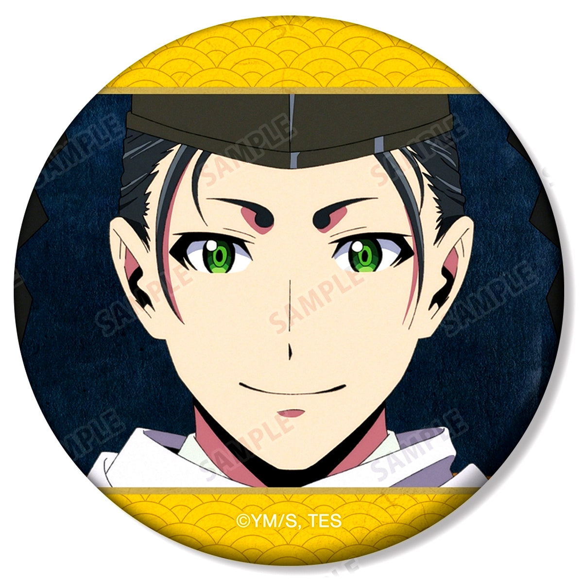 Yorishige Suwa A. The Elusive Samurai Trading Scene Shot Matte Button [USED]
