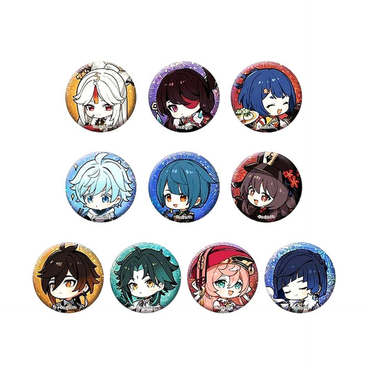 Group A Genshin Impact Colorful Kites Spring Combing Series Mini Button Set Vol. 2 [USED]