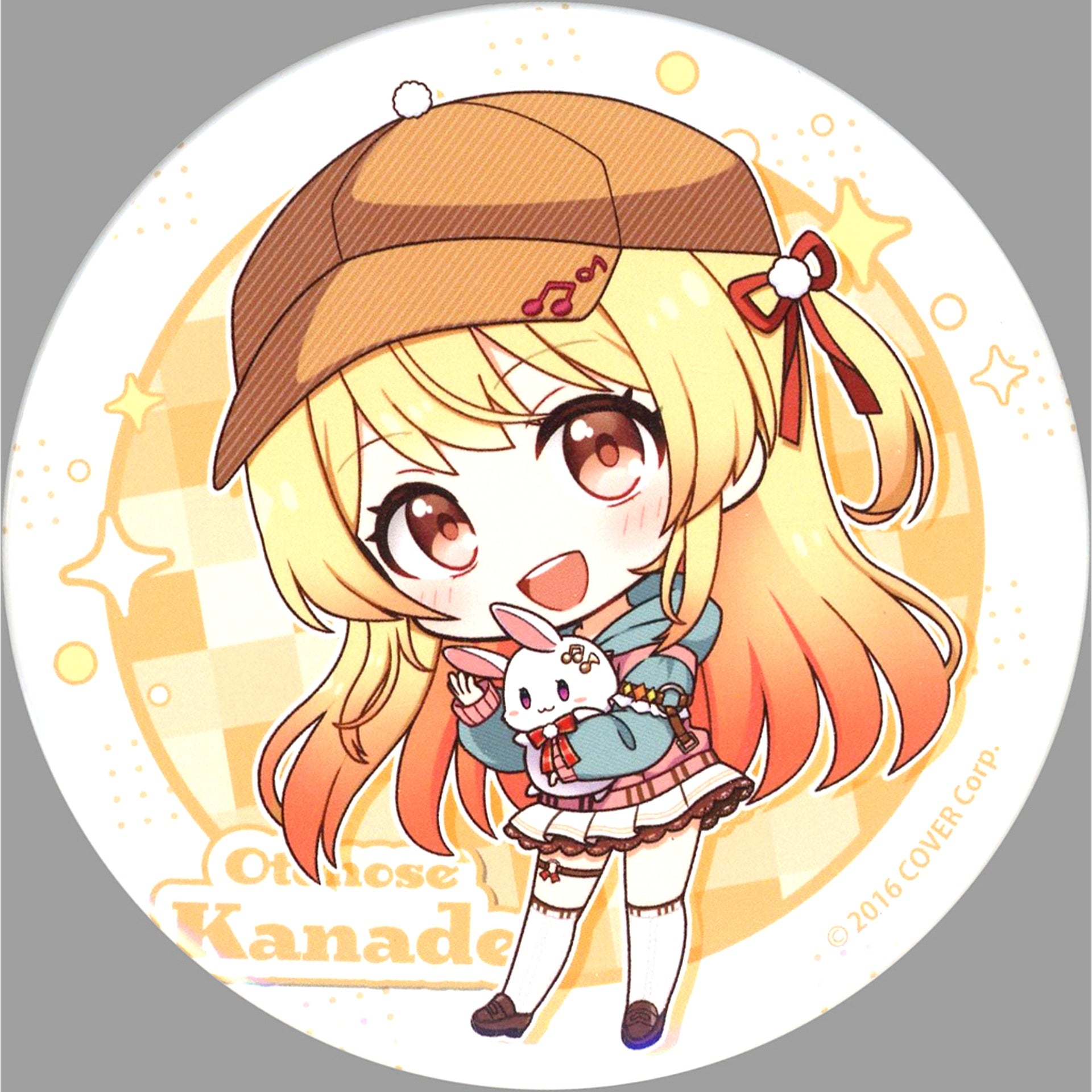 Otonose Kanade Round Hololive DEV_IS ReGLOSS Button GiGO Limited [USED]