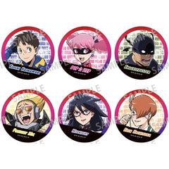 My Hero Academia: Vigilantes Koichi Haimawari & Others Trading Can Badge Vol.2 All 6 Types Set Buttons [USED]