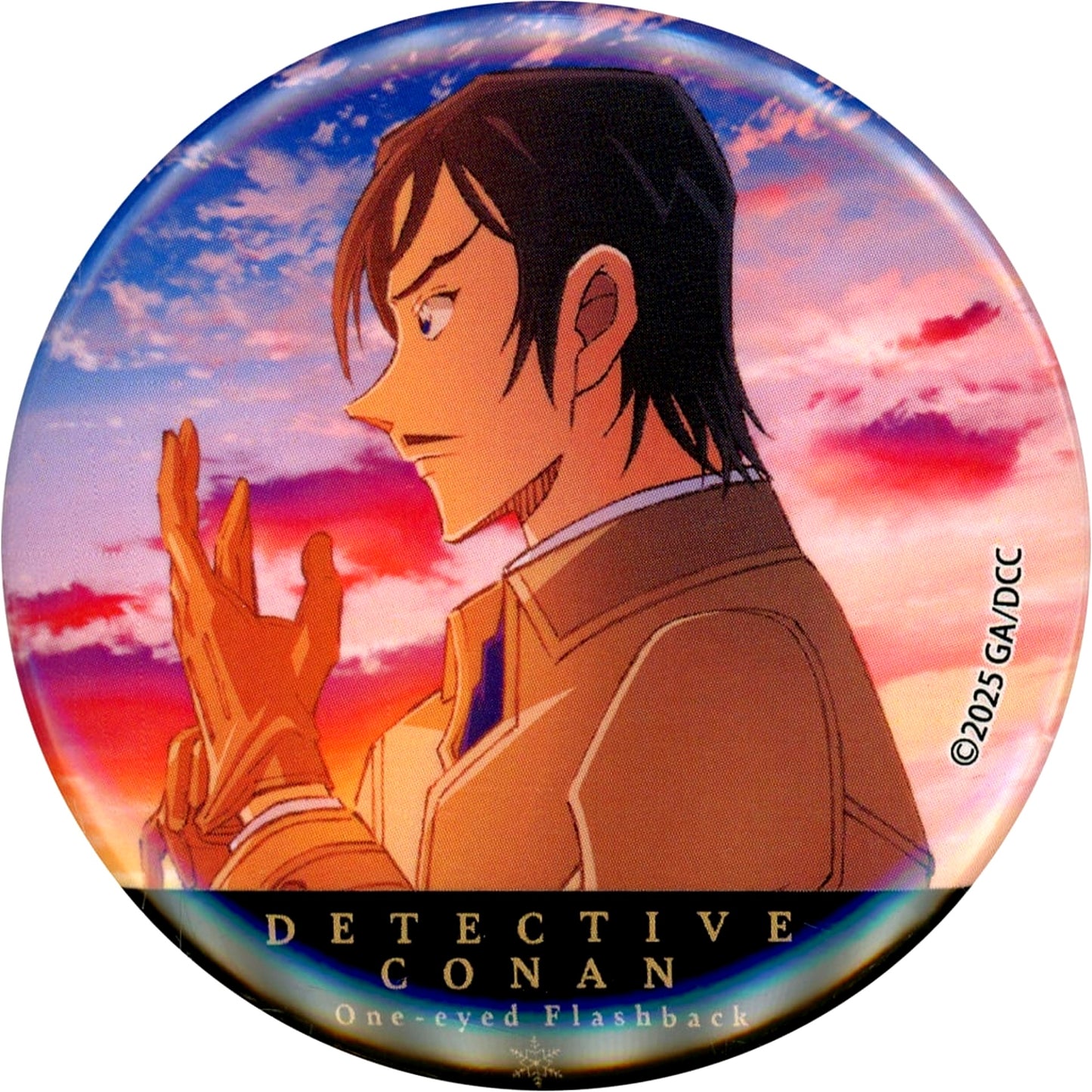 Takaaki Morofushi Detective Conan Trading Button Movie 2025 [USED]