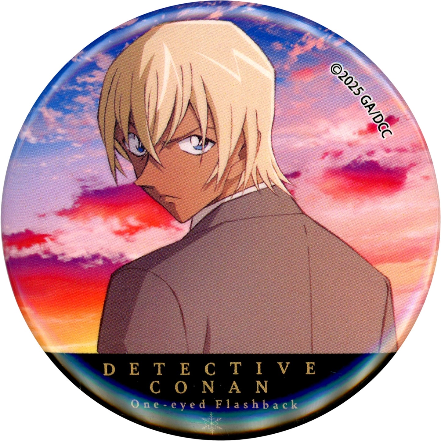 Toru Amuro Detective Conan Trading Button Movie 2025 [USED]