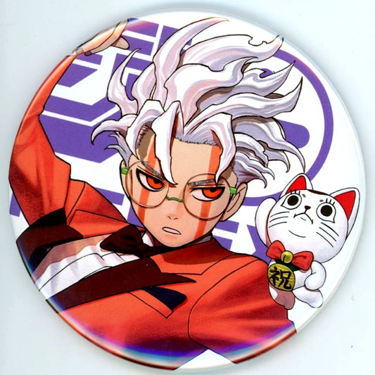 Dandadan Ken Takakura Okarun and Turbo Granny Shonen Jump+ Exhibition JUMP PLUS 10TH ANNIVERSARY Collection Button [USED]