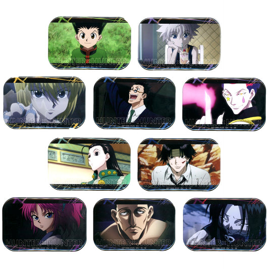 Set of 10 Hunter x Hunter POP UP SHOP vision of Hunter Scene Shot Button [USED]