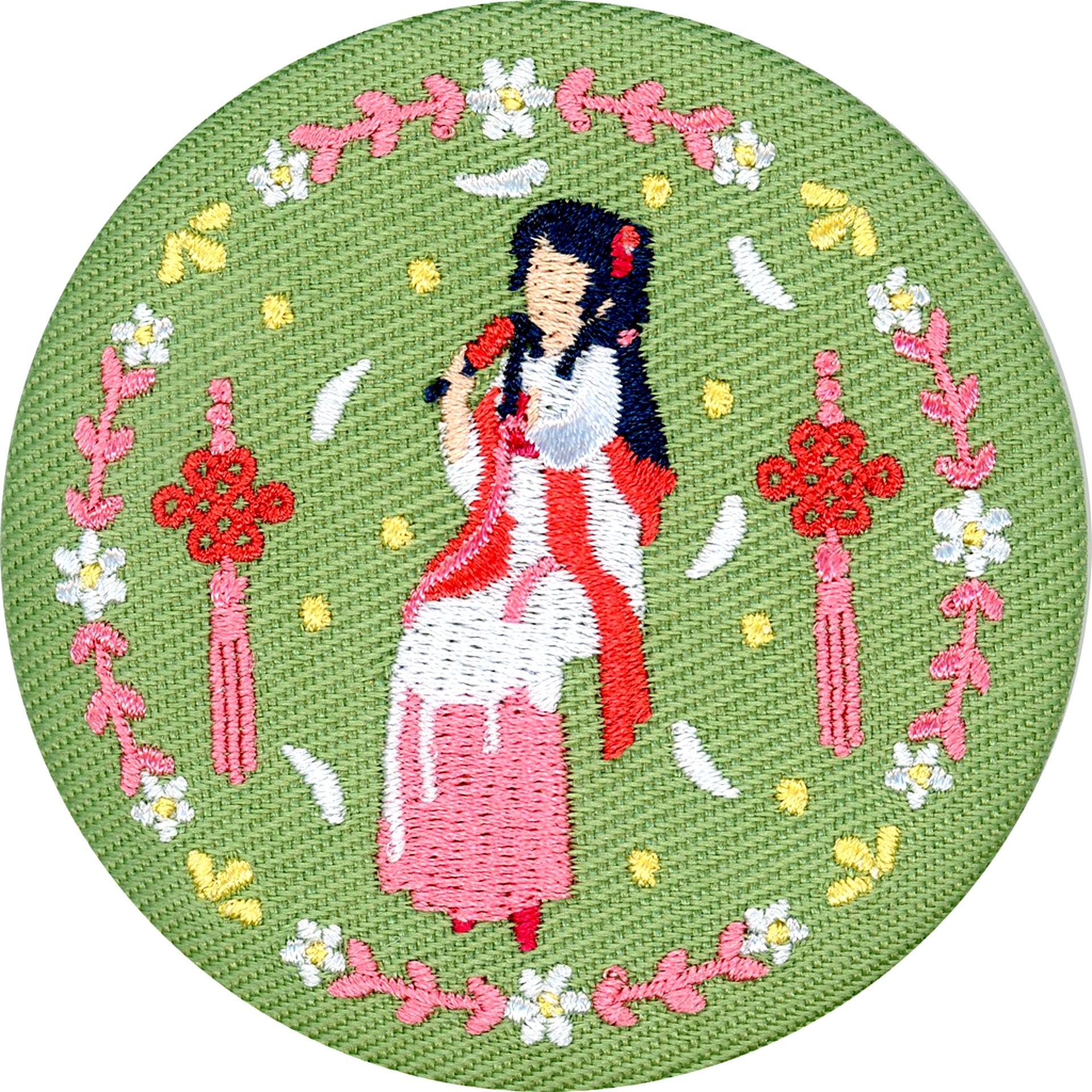 Maomao Green The Apothecary Diaries Exhibition Random Embroidery Button [USED]