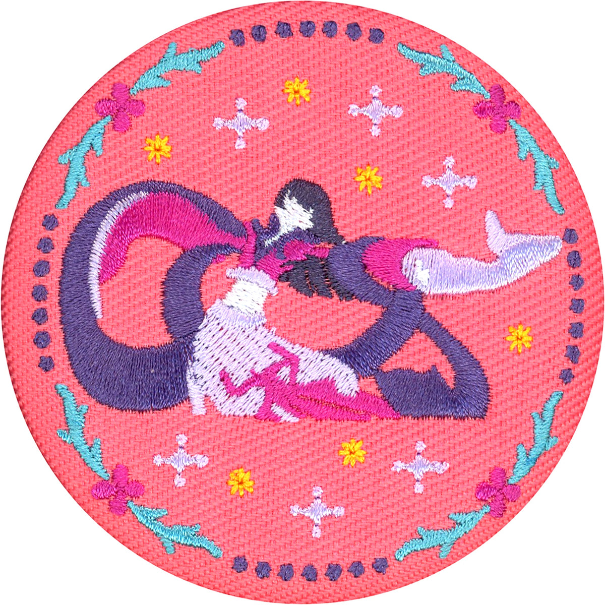 Maomao Pink The Apothecary Diaries Exhibition Random Embroidery Button [USED]