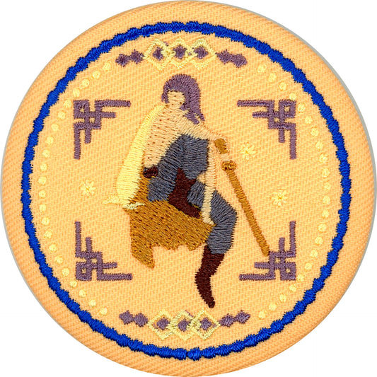 Jinshi Yellow The Apothecary Diaries Random Embroidery Button Exhibition [USED]