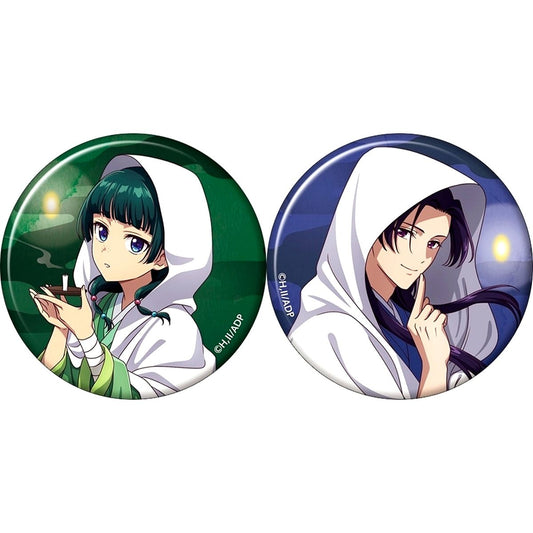 Set of 2 Maomao, Jinshi The Apothecary Diaries Hundred Ghost Stories Button [USED]