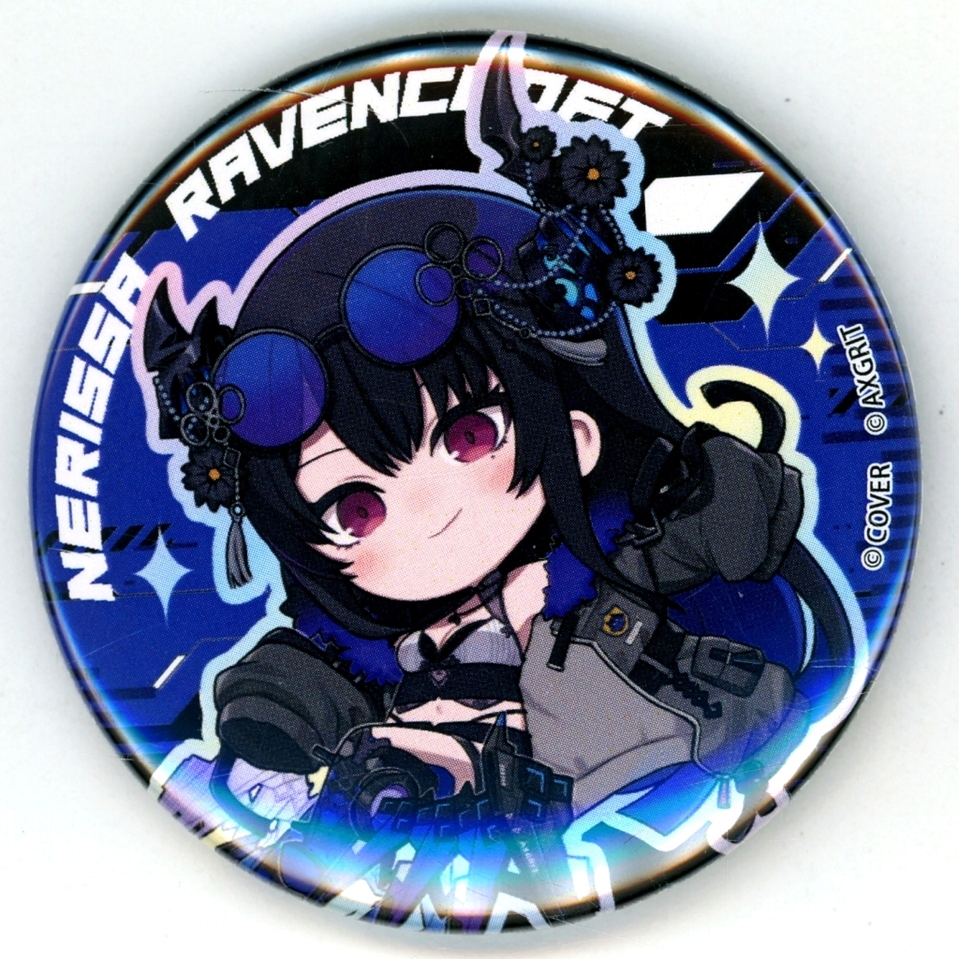 Nerissa Ravencroft Hololive English Advent AXGRIT Trading Mini Character Button POP UP SHOP in SHIBUYA TSUTAYA [USED]
