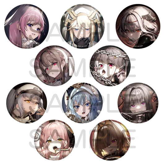 Set of 10 Goddess of Victory NIKKE BURST COLLECTION Button Vol.2 [USED]