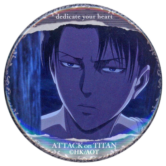 Levi Ackerman A Attack on Titan Fair Survey Corps Branch Store Character Button Collection [USED]