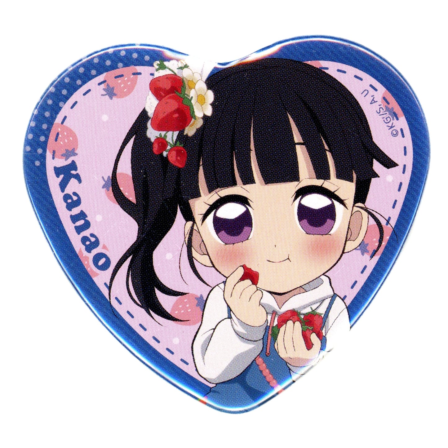 Kanao Tsuyuri Demon Slayer: Kimetsu no Yaiba Strawberry Festival 2025 Random Heart Button A [USED]