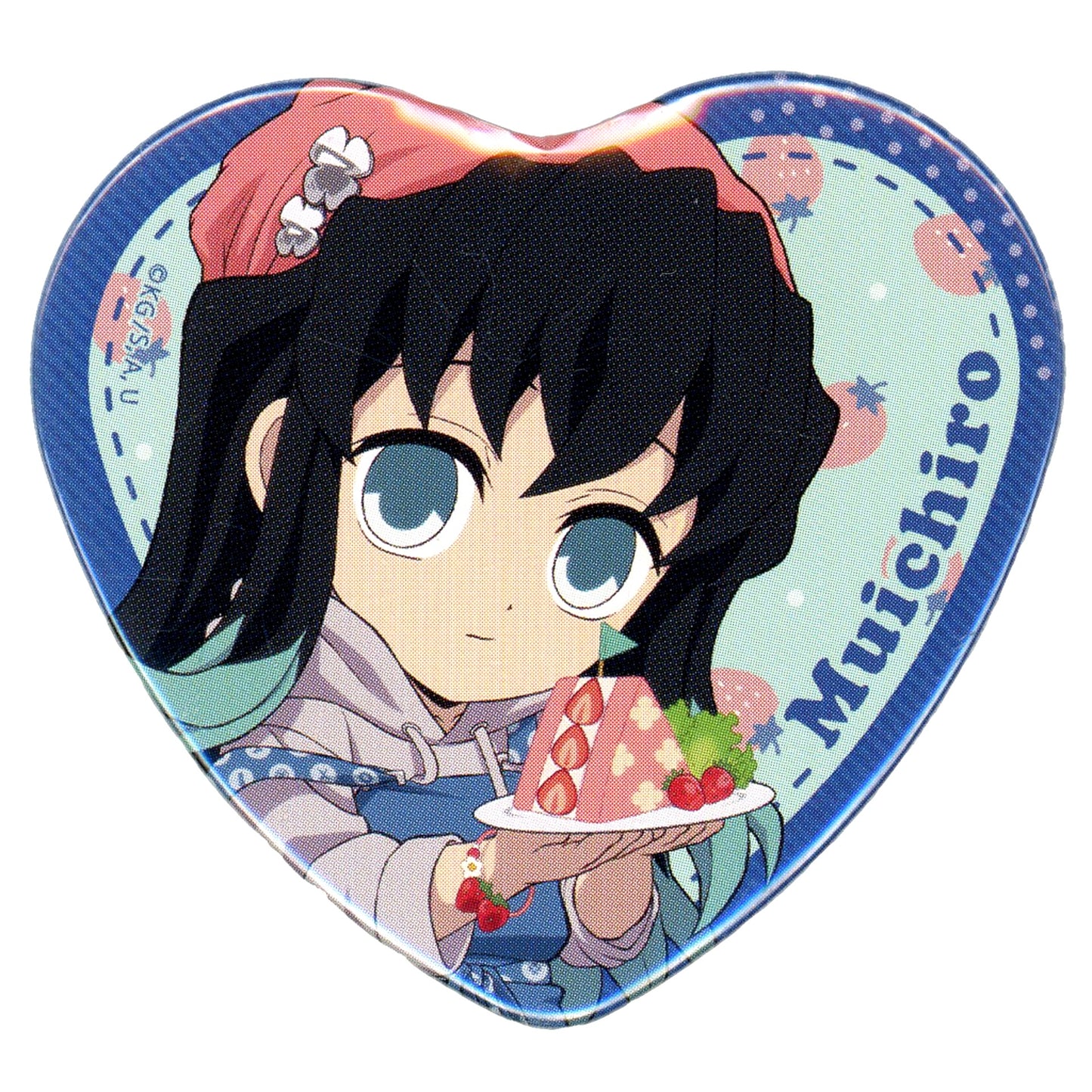 Muichiro Tokito Demon Slayer Strawberry Festival 2025 Random Heart Button A [USED]