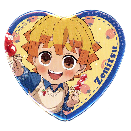 Zenitsu Agatsuma Demon Slayer Kimetsu no Yaiba Strawberry Festival 2025 Random Heart Button B [USED]