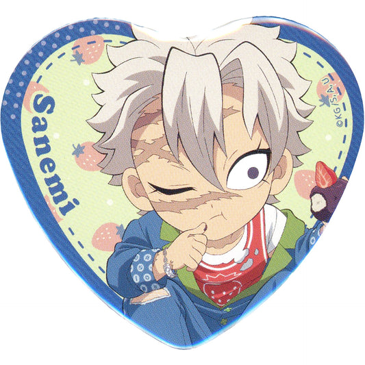 Sanemi Shinazugawa Demon Slayer: Kimetsu no Yaiba Strawberry Festival 2025 Random Heart Button B [USED]