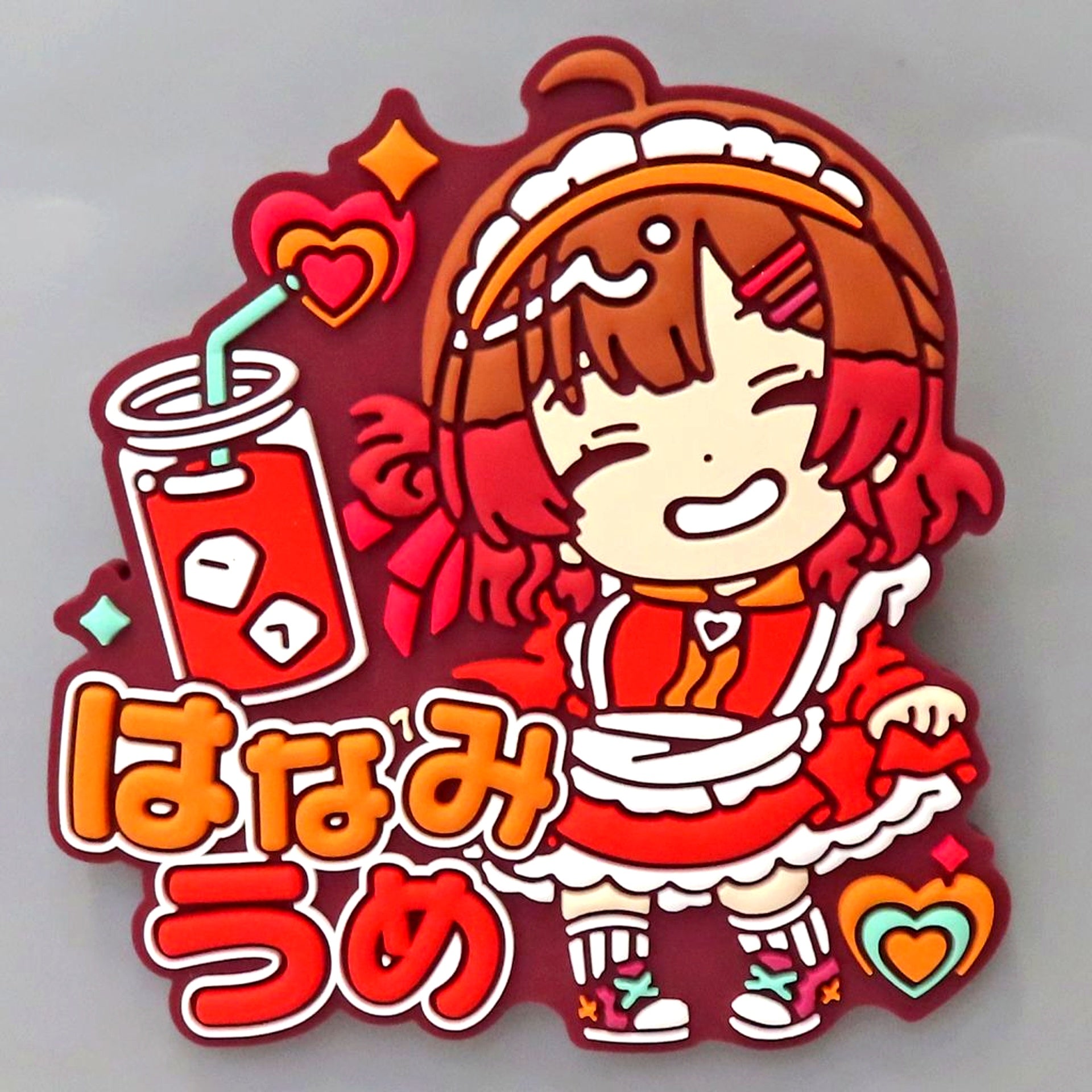 Ume Hanami Kyurupoppun Name Rubber Badge Vol. 2 Gakuen Idolmaster [USED]