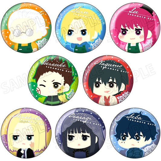 Set of 8 SAKAMOTO DAYS Fluffy Button Collection [USED]