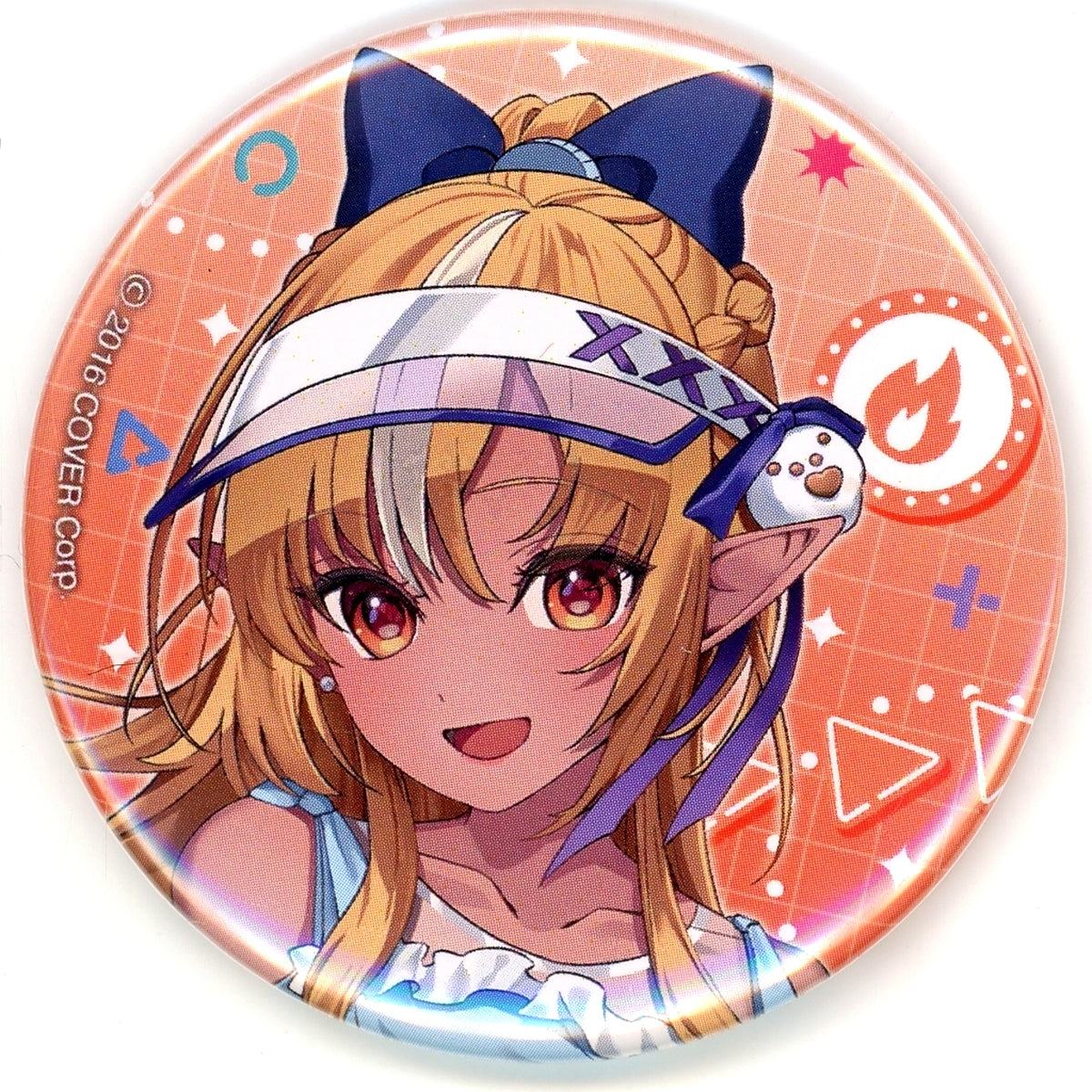 Shiranui Flare Hololive Normal Proportions Illustration Trading Button Vol.1 hololive SUPER EXPO 2025 After Party bonus stage [USED]