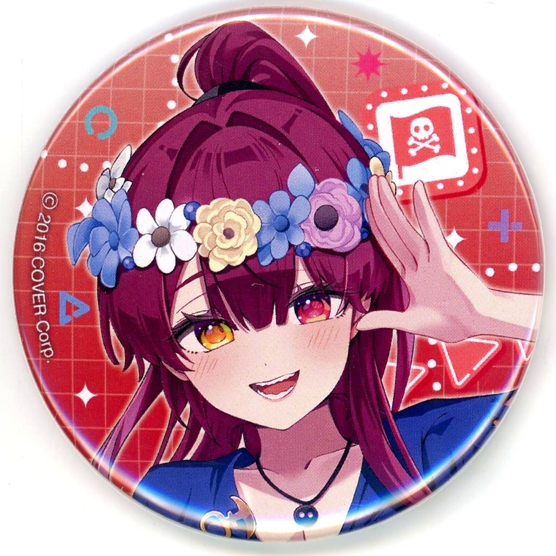 Virtual YouTuber hololive Houshou Marine Full Body Illustration Trading Button Vol.2 hololive SUPER EXPO 2025 Afterparty bonus stage [USED]