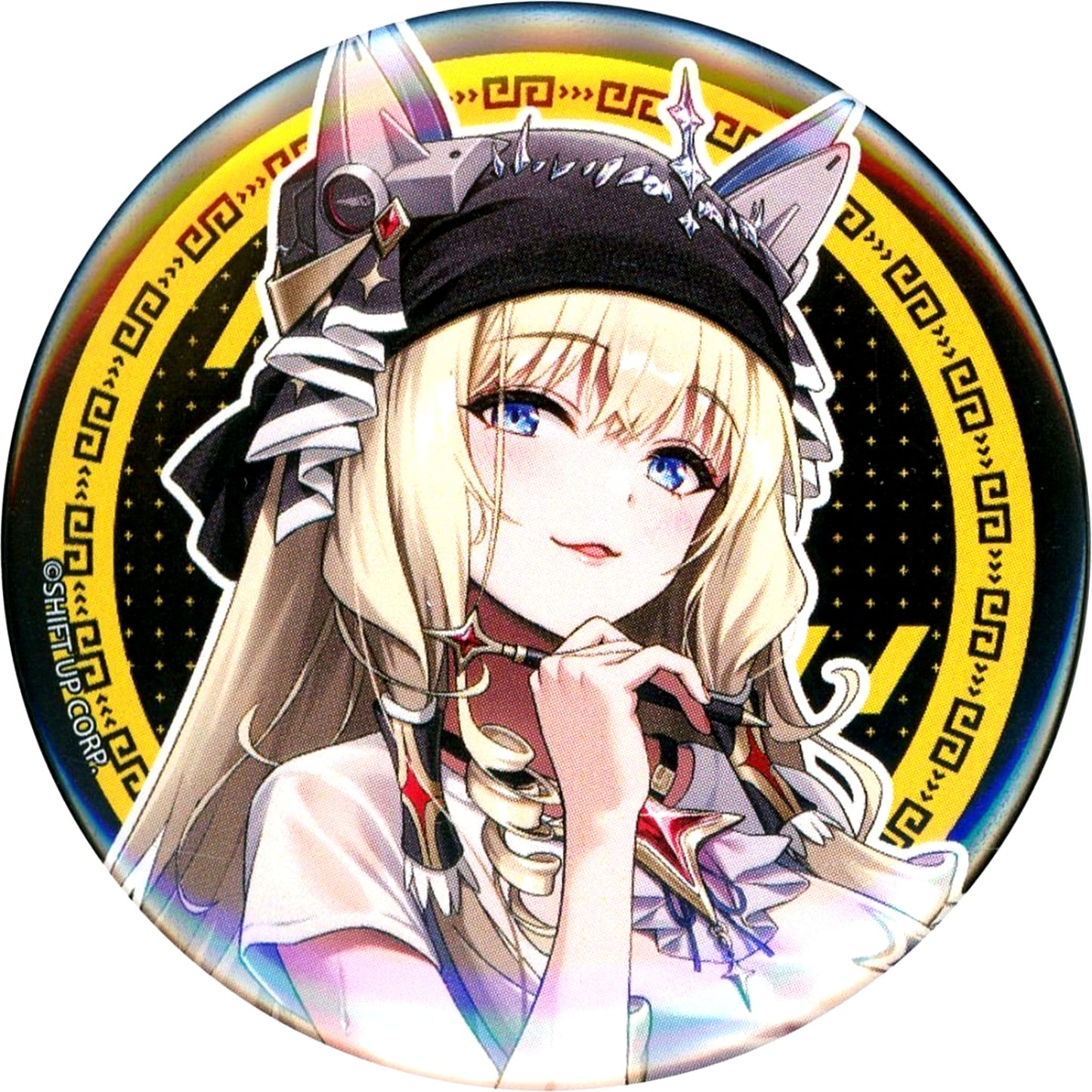 Crown Normal Proportion GODDESS OF VICTORY: NIKKE Button GODDESS OF VICTORY: NIKKE x Yarou Ramen [USED]