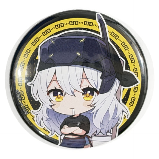 Snow White SD Goddess of Victory Nikke x Yaro Ramen Button [USED]
