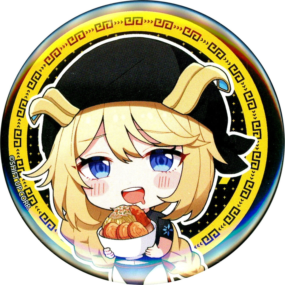 Rapunzel SD Goddess of Victory Nikke x Yaro Ramen Button [USED]