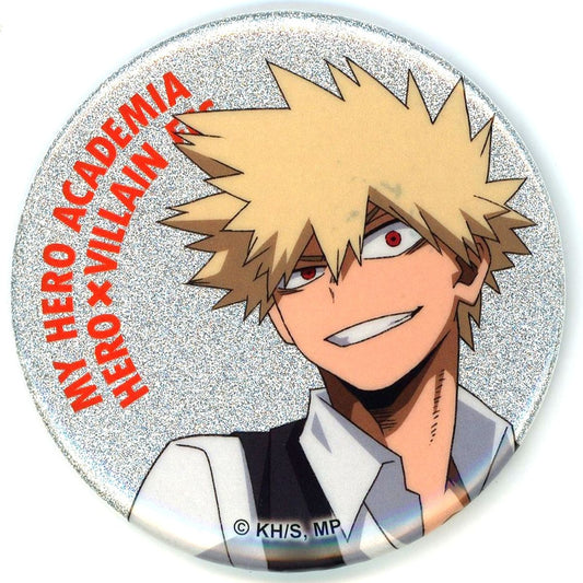 Katsuki Bakugo My Hero Academia HERO VILLAIN FES Trading Glitter Button Badge [USED]