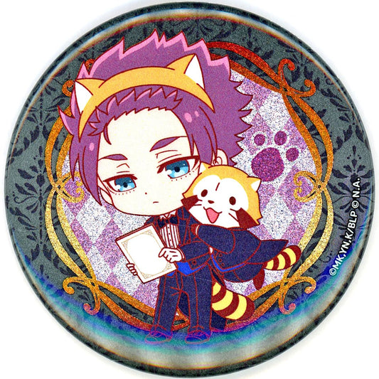 Sae Itoshi Blue Lock x Rascal the Raccoon x Chugai Grace Cafe Trading Glitter Button Butler Mini Character Ver. [USED]