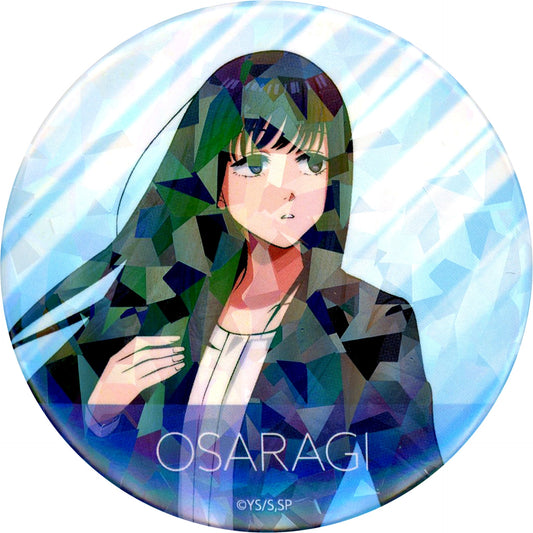 Osaragi SAKAMOTO DAYS Hologram Button Business Suit Ver. Drawn Illustration POP UP SHOP in Kinokuniya Bookstore [USED]