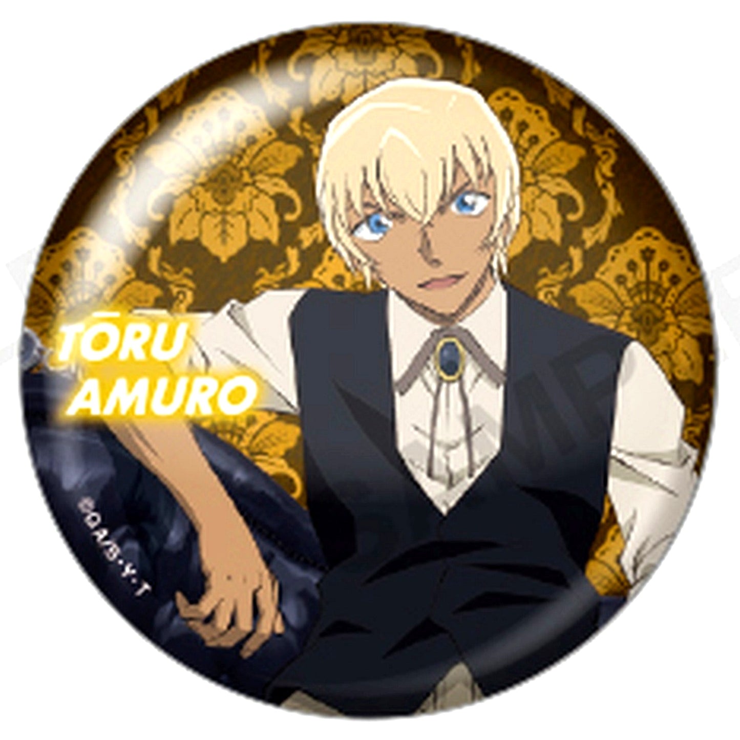 Toru Amuro Detective Conan Capsule Button Vol. 8 [USED]