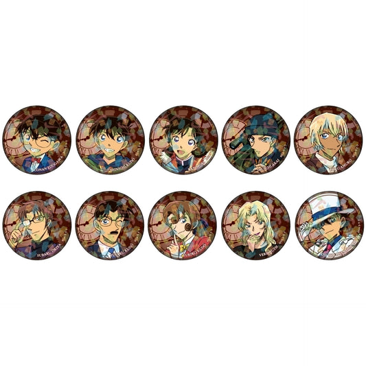 Set of 10 Detective Conan Trading Hologram Button Vol.6 [USED]