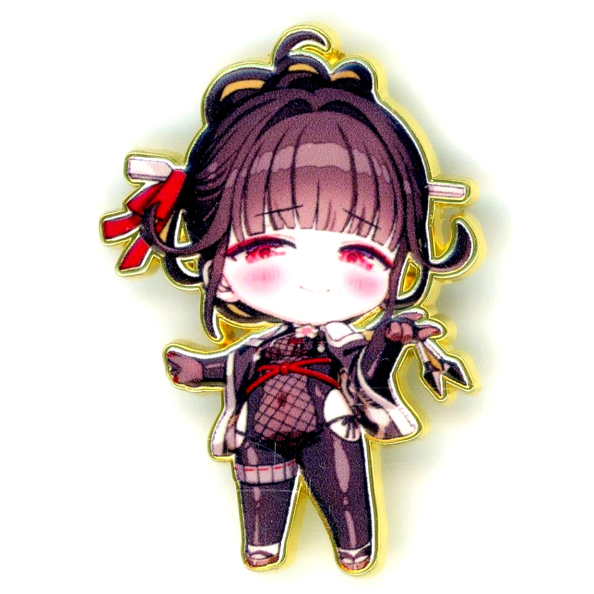 Sakura GODDESS OF VICTORY: NIKKE Chibi Character Trading Pin Badge [USED]
