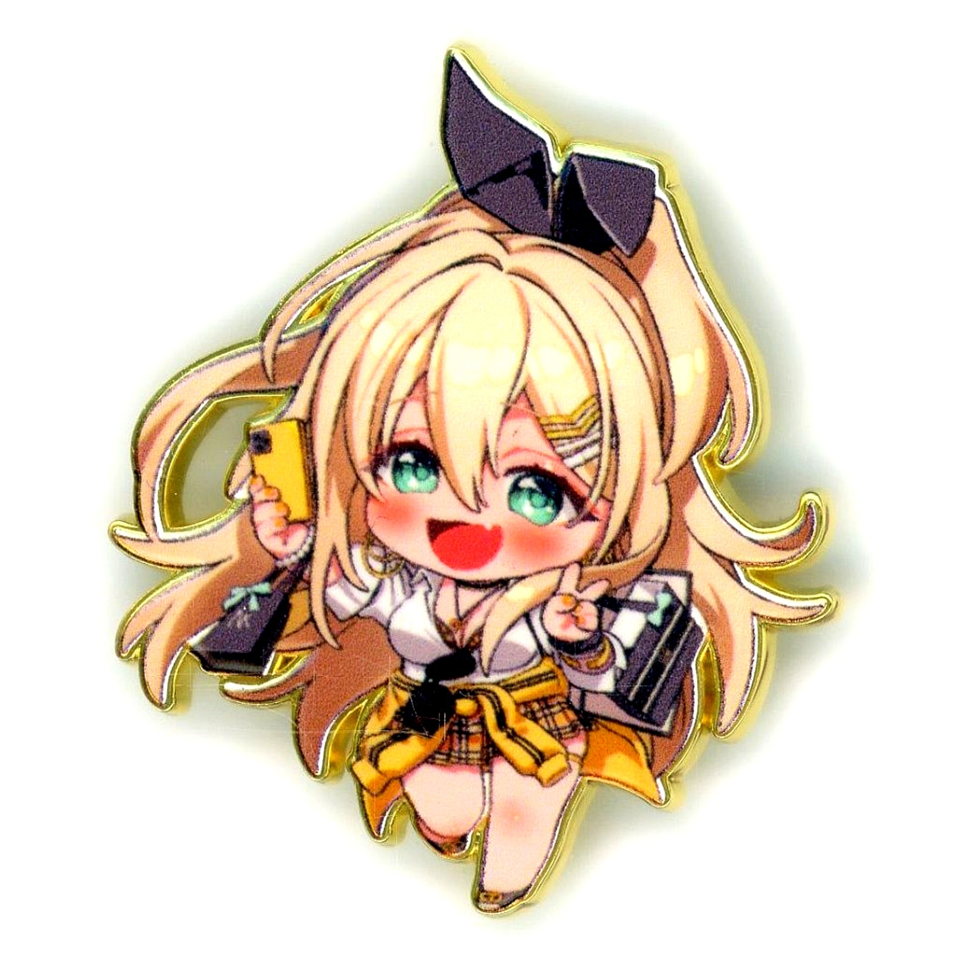 Rupee GODDESS OF VICTORY: NIKKE Chibi Character Trading Pin Badge [USED]
