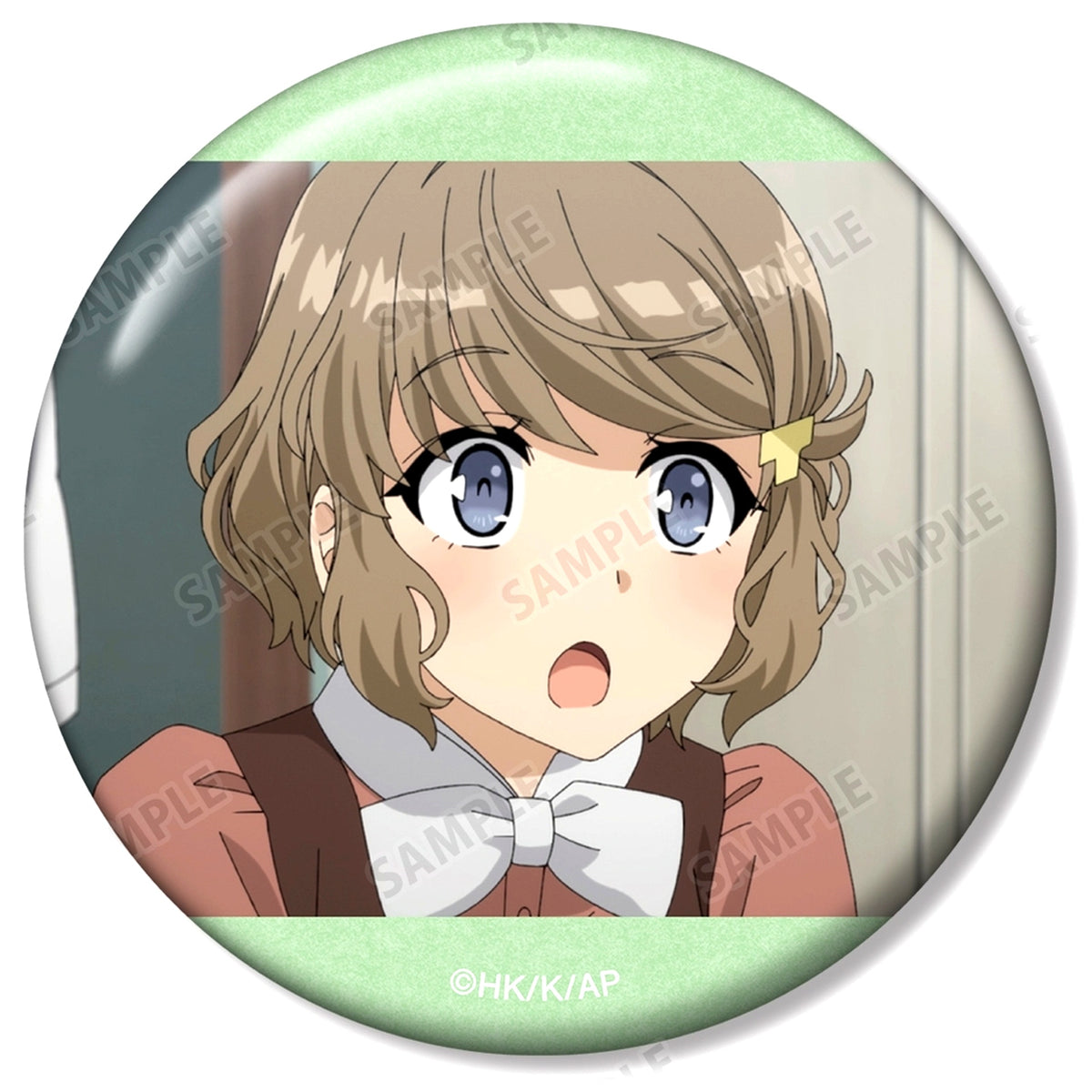 Tomoe Koga A Rascal Does Not Dream of Bunny Girl Senpai Trading Scene Shot Button Vol.2 [USED]