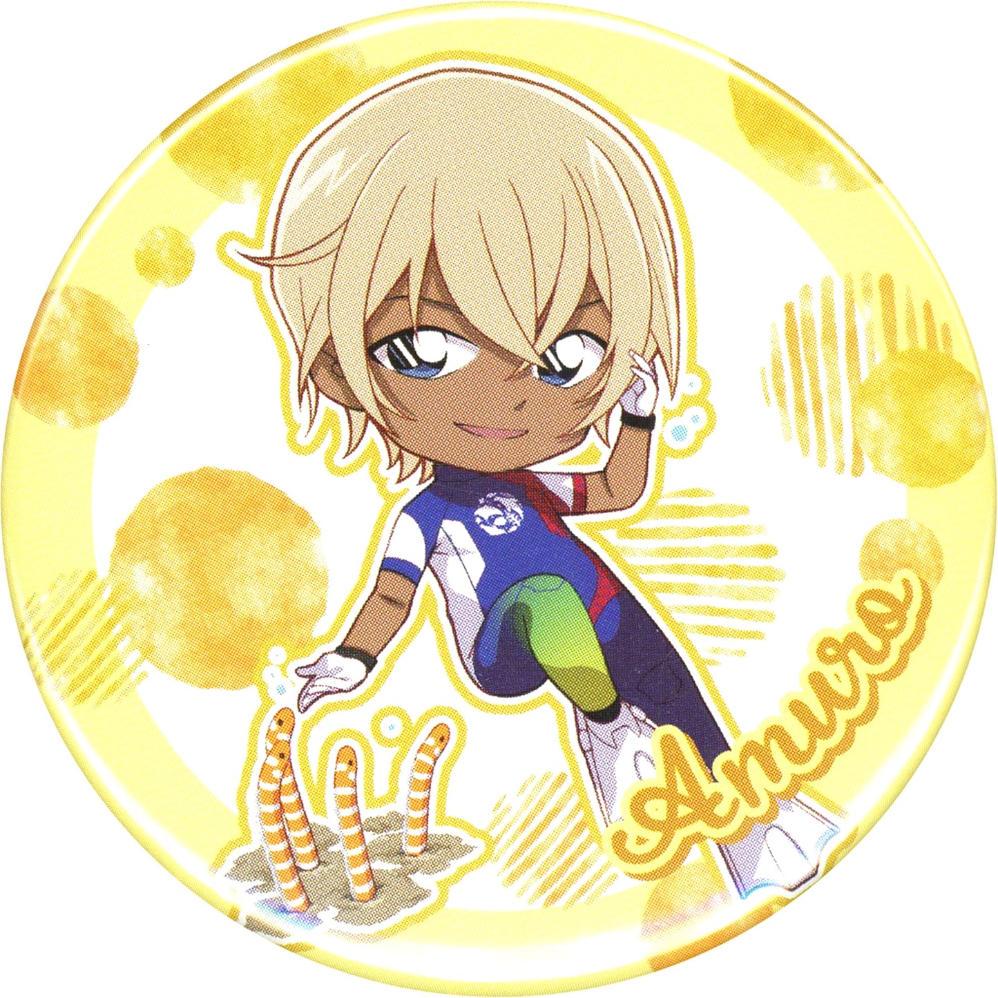 Toru Amuro Detective Conan Keigan no Sunshine City Trading Button Sunshine Aquarium Ltd Goods [USED]