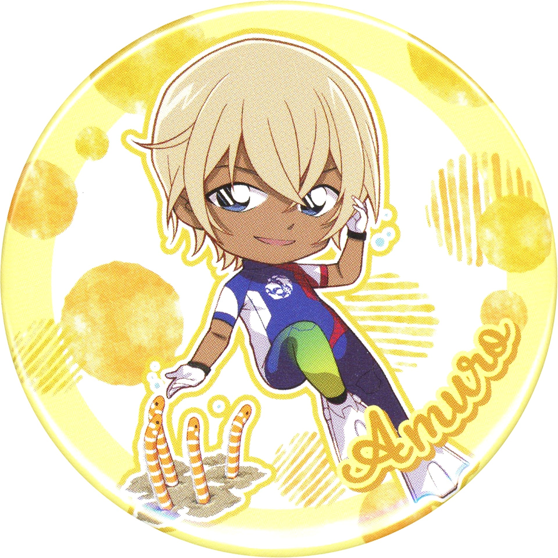 Toru Amuro Detective Conan Keigan no Sunshine City Trading Button Sunshine Aquarium Ltd Goods [USED]