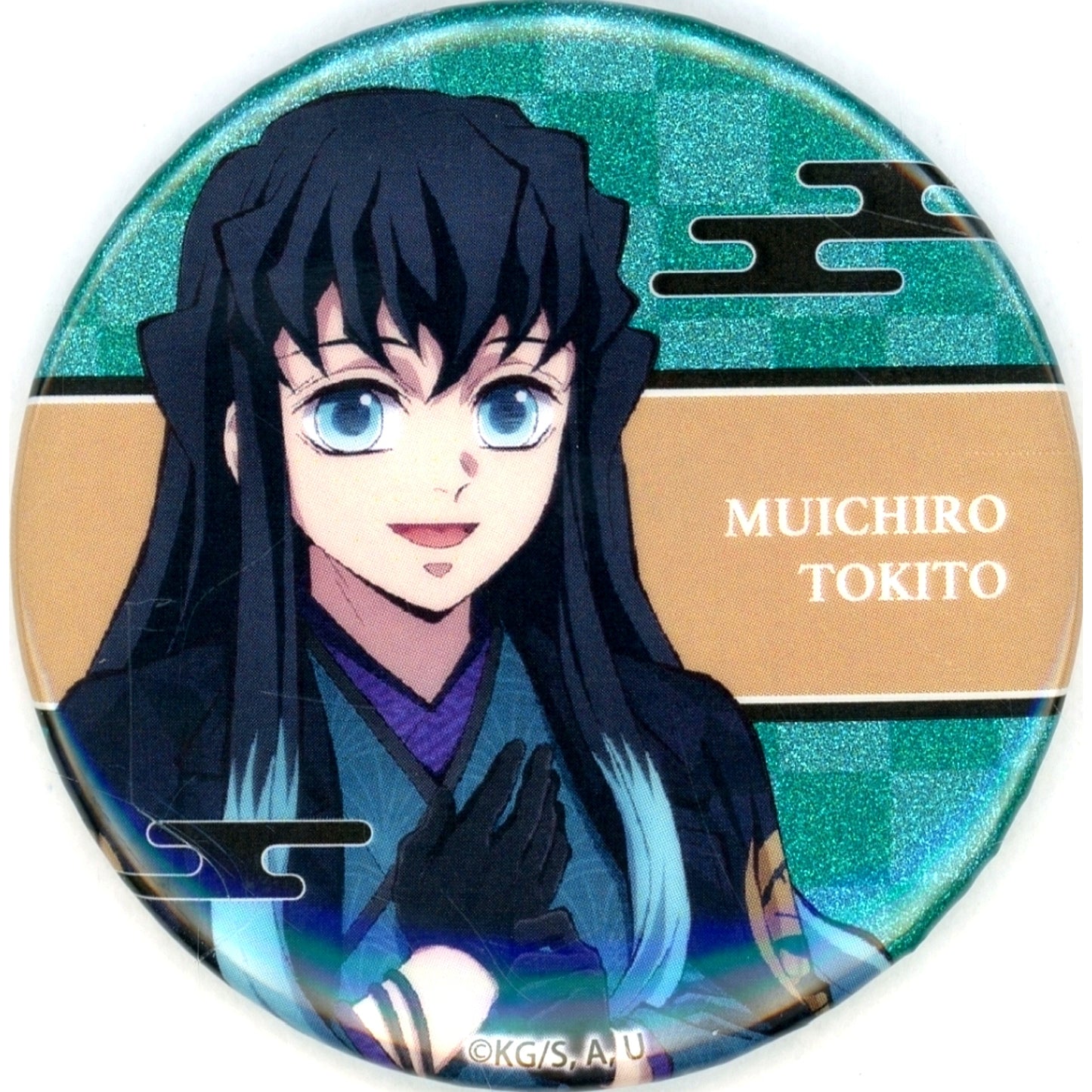 Muichiro Tokito Demon Slayer: Kimetsu no Yaiba Orchestra Concert Kimetsu no Kanade Hashira Training Arc Kimetsu no Utage Random Glitter Button [USED]