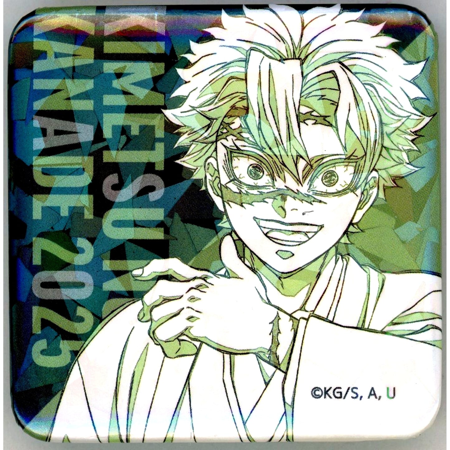 Sanemi Shinazugawa No Name Demon Slayer: Kimetsu no Yaiba Orchestra Concert Kimetsu no Kanade Hashira Training Arc Kimetsu no Utage Hashira Training Arc Original Picture Glitter Button [USED]