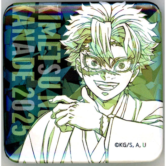 Sanemi Shinazugawa No Name Demon Slayer: Kimetsu no Yaiba Orchestra Concert Kimetsu no Kanade Hashira Training Arc Kimetsu no Utage Hashira Training Arc Original Picture Glitter Button [USED]