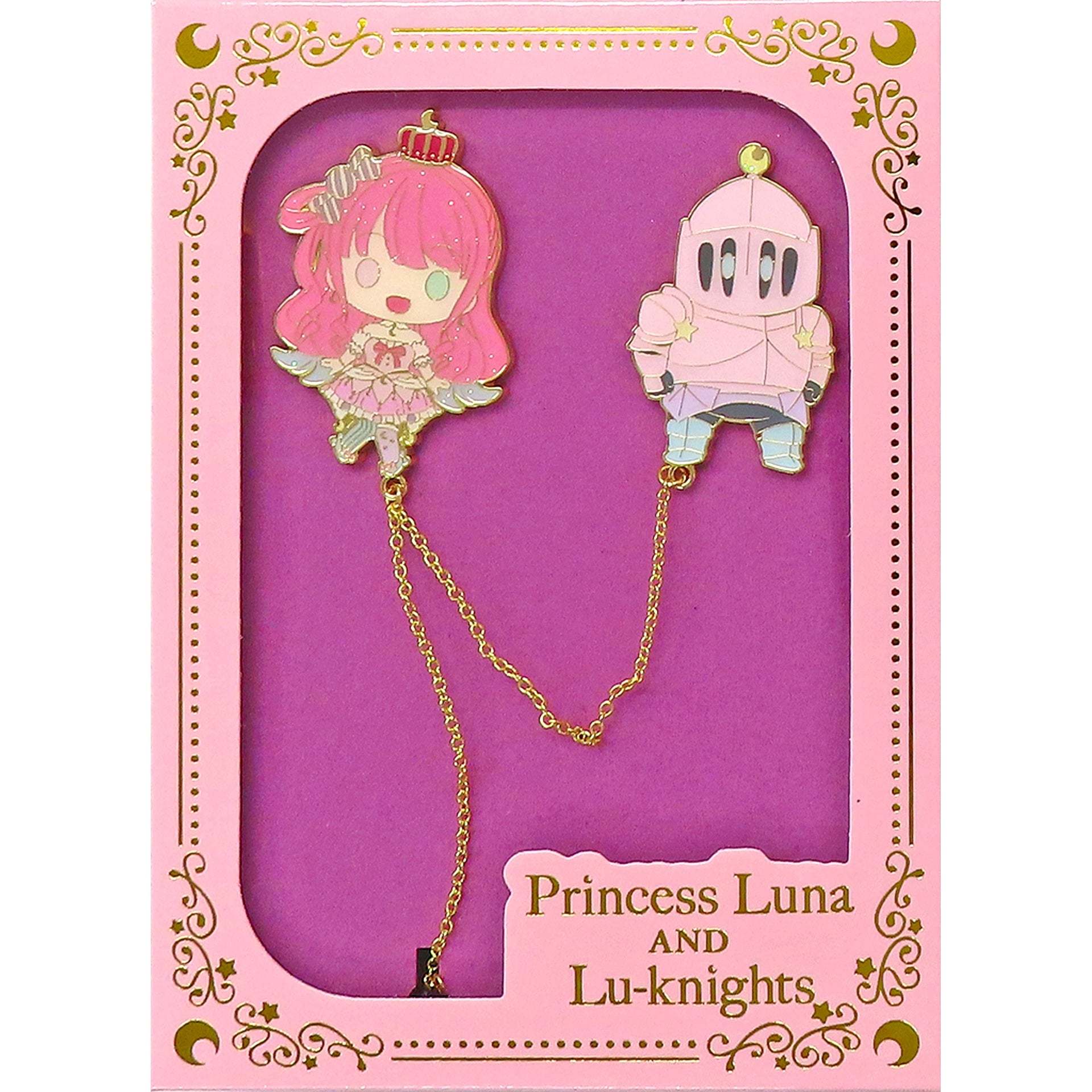 Himemori Luna Hololive Luna and Luknight Sparkling Pin Badge Birthday Celebration 2024 [USED]
