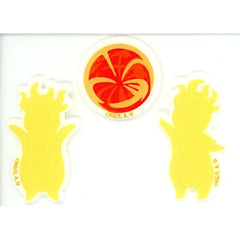 Glowing Small Person Demon Slayer Kimetsu Theater Mugen Train Revival Screening Swelling Applique Theater Goods [USED]