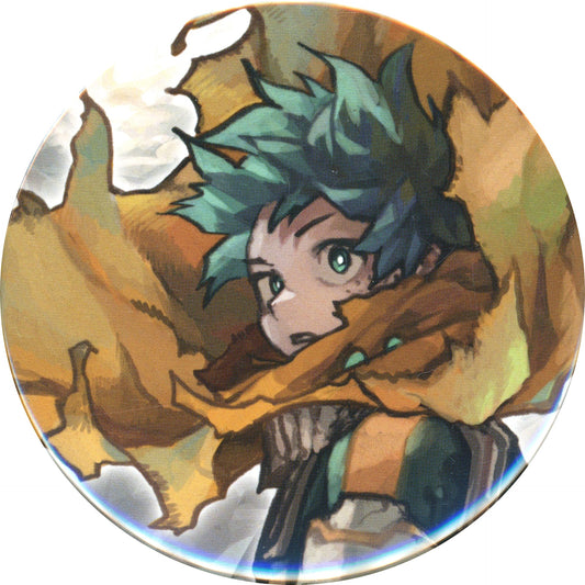 Izuku Midoriya My Hero Academia Exhibition Collection Button KEY VISUAL HEROES VS VILLAINS EXTREME [USED]