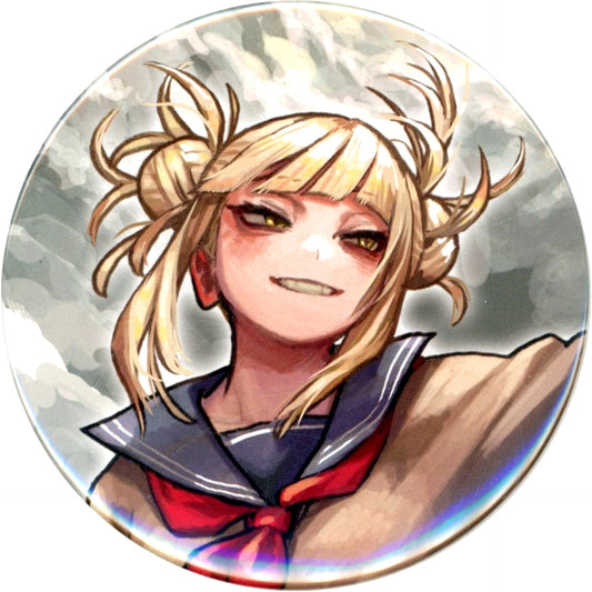 Himiko Toga My Hero Academia Collection Button Key Visual Heroes vs Villains Extreme Kohei Horikoshi Exhibition [USED]
