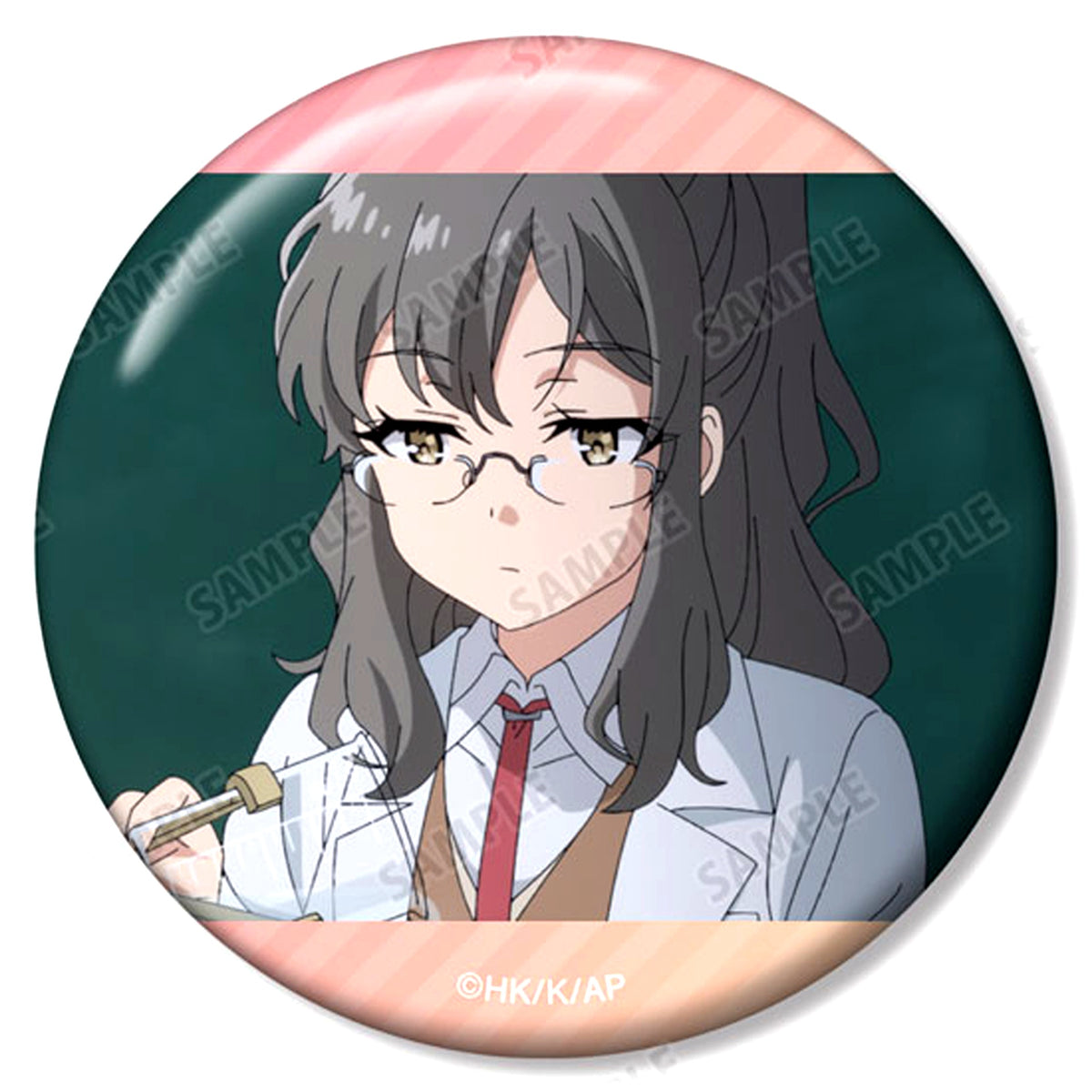 Rio Futaba A. Rascal Does Not Dream of a Sister Venturing Out Trading Scene Shot Button [USED]